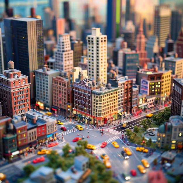 Zdjęcie wizualny album zdjęciowy krajobrazu miasta pełen miejskich wibracji zebranych z całego świata