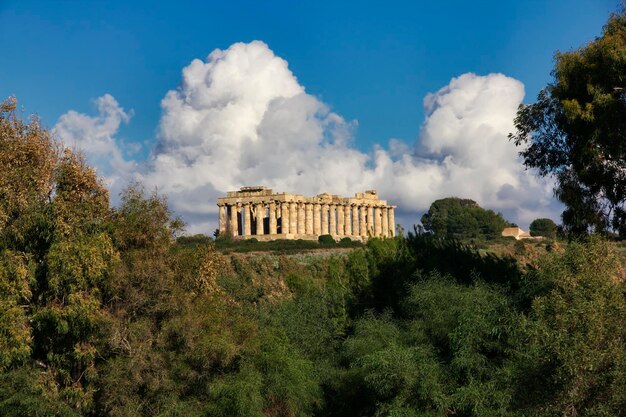 Włochy, Sycylia, Selinunte, grecka świątynia Hery (409 pne)