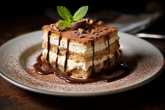 Włoska elegancja tiramisu