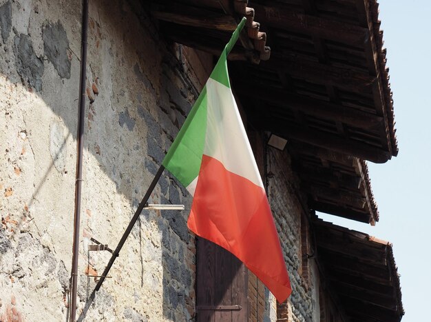 Włoska flaga Włoch