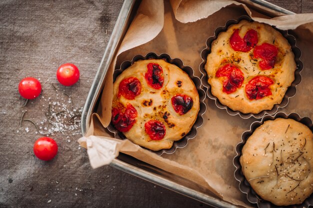 Włoski Chleb Focaccia