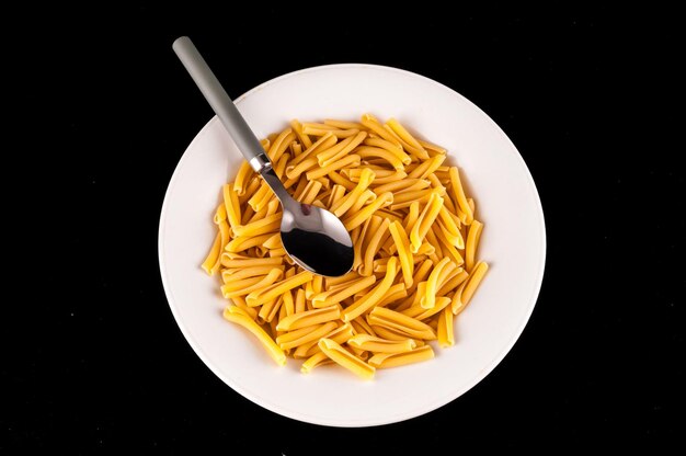 Włoskie Typowe Klasyczne Jedzenie Makaron Tekstura Tła