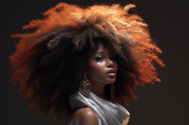 Włosy afro i naturalne fryzury