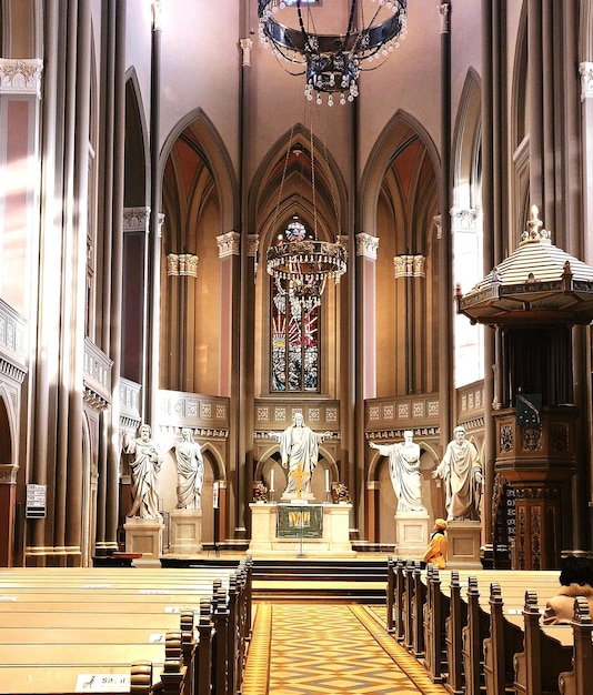 Zdjęcie wnętrze kościoła
