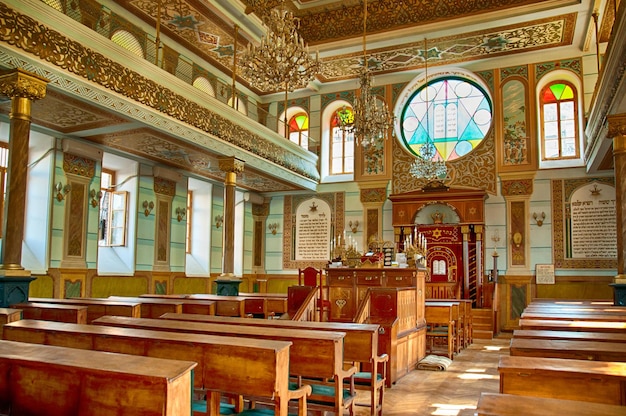 Wnętrze synagogi