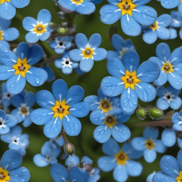 Zdjęcie woda zapomnij myosotis scorpioides 2