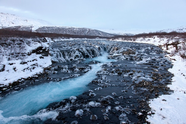 Wodospad Bruarfoss, Islandia