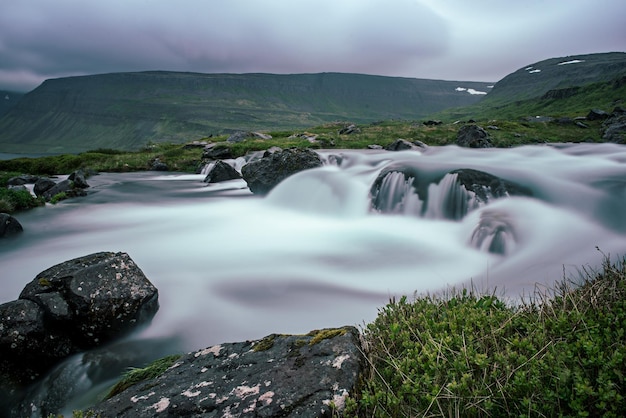 Wodospad Dynjandi Islandia
