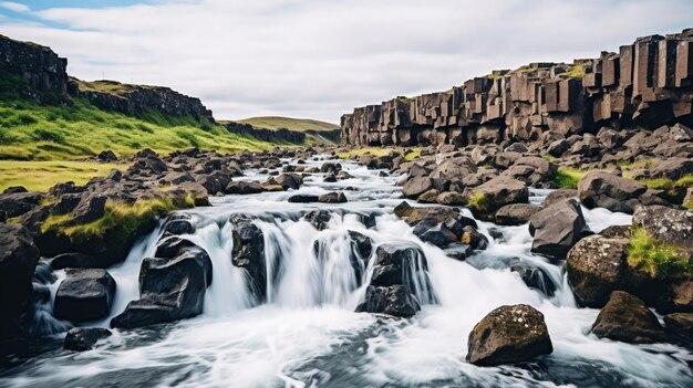 Wodospad Godafoss