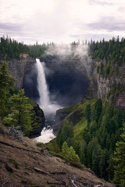 Wodospad Helmcken Falls Na Rzece Murtle