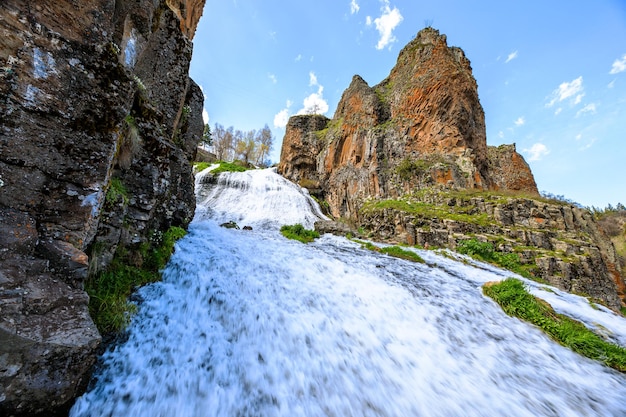 Wodospad Jermuk w Armenii