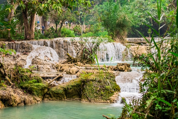 Wodospad Tad Sae, Luang Prabang, Laos