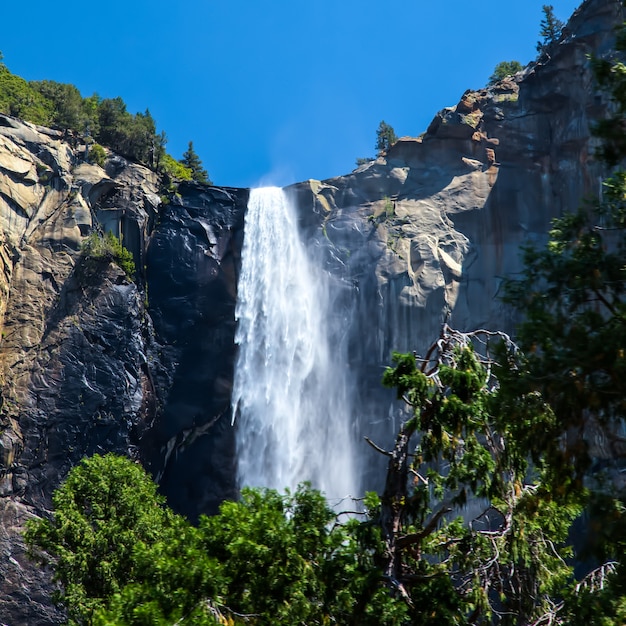 Wodospad w Parku Narodowym Yosemite