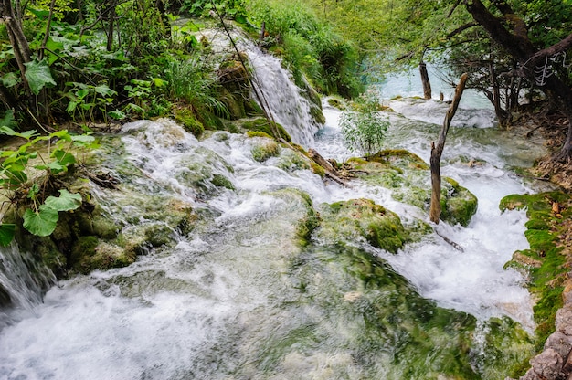 Wodospady w Parku Narodowym Jezior Plitwickich, Chorwacja