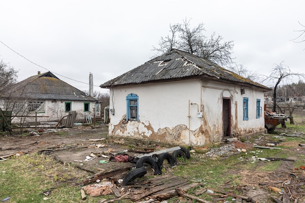 Wojna Na Ukrainie Wieś Jahidne Obwód Czernihów