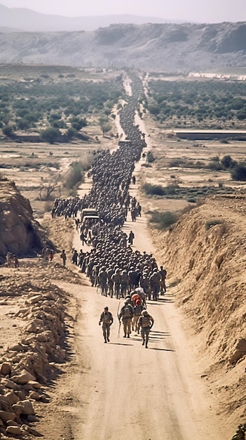 Zdjęcie wojna sześciodniowa 1967 r. między izraelem a arabami