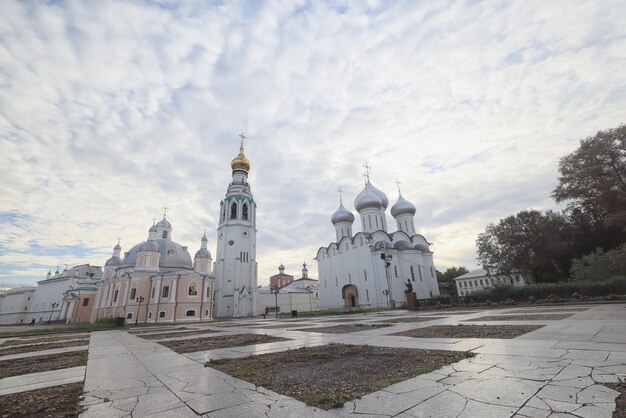 wołogda cerkiew krajobraz rosja religia ortodoksja panorama