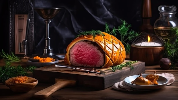 Wołowina Wellington to danie stekowe pochodzenia angielskiego, przyrządzane ze steku z polędwicy