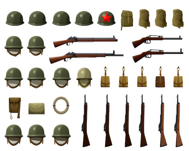 World War II: Game Design Weapon Reference Sheet (Wojna Światowa 2: Projekt broni)