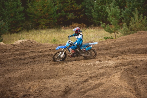 Wrzesień Volgsk Rosja MX motocross wyścigi motocykl na zawodach