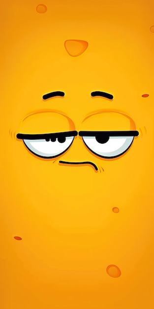 Zdjęcie wściekły emoji z kreskówki