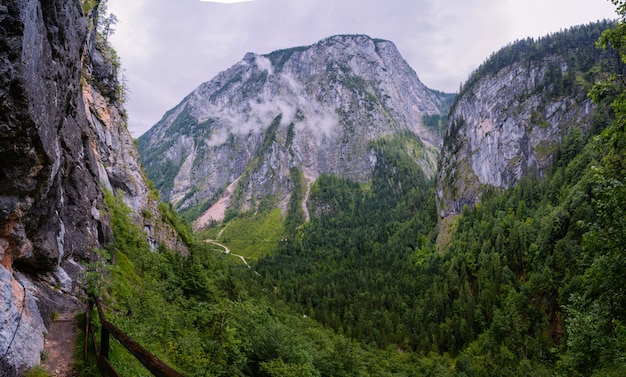 Wspaniały Widok Na Alpy