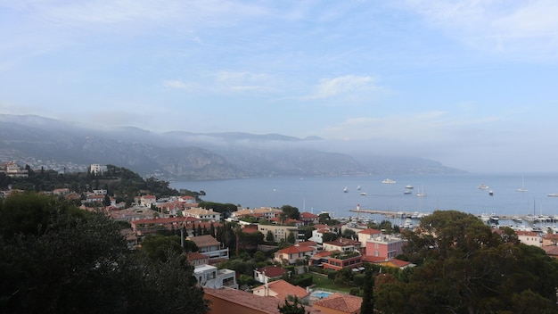 Wspaniały widok na Cap Ferrat we Francji