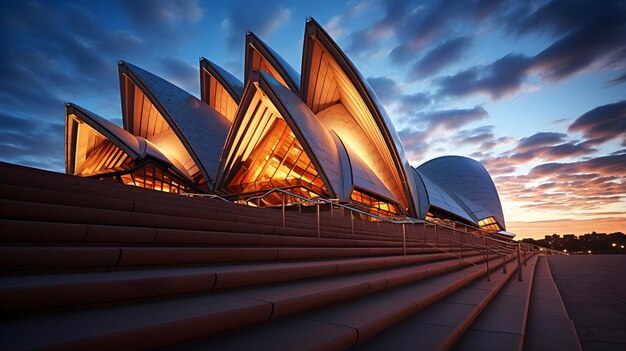 Wspaniały widok na Operę w Sydney