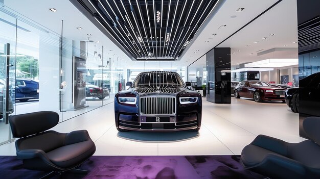 Współczesna galeria Rolls-Royce, gdzie marzenia nabierają kształtu