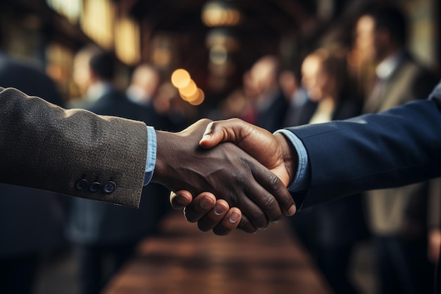 Współpracownicy łączą ręce, aby osiągnąć sukces korporacyjny