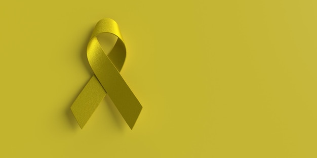 Wstążka złoty żółty pomarańczowy tło tapeta kopia przestrzeń symbol dekoracja ozdoba świadomość dziecko rak dobroczynność rak wsparcie opieka dzieciństwo znak zdrowie choroba nadzieja medyczny piersi choroba dziecko