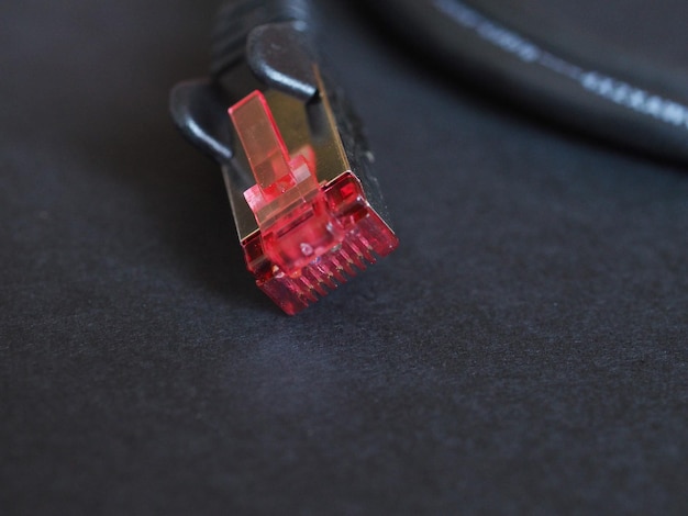 Zdjęcie wtyczka ethernet rj45