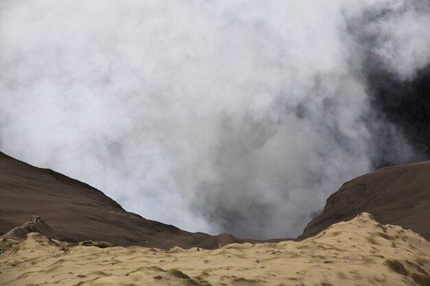 Wulkan Bromo na wyspie Jawa, Indonezja