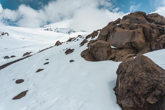 Wulkan Chimborazo najbliżej słońca Ekwador