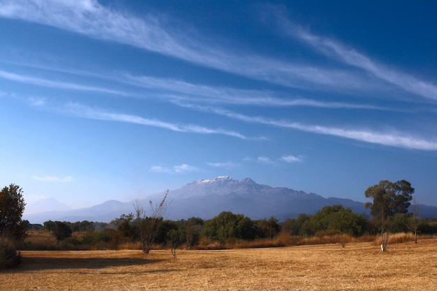 Wulkan Popocatepetl w Meksyku