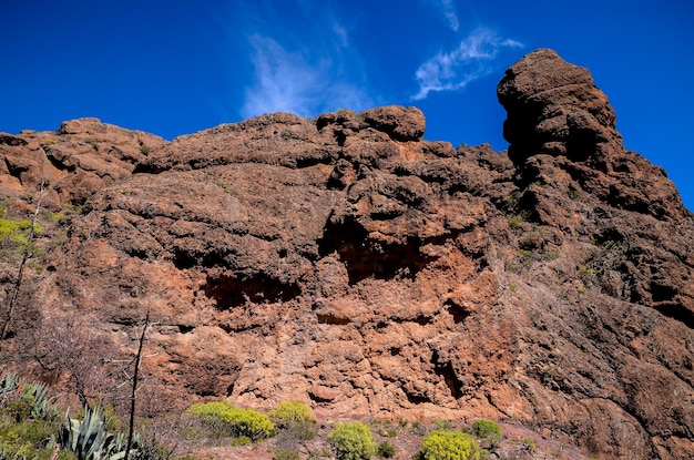 Wulkaniczna formacja bazaltowa na Gran Canarii