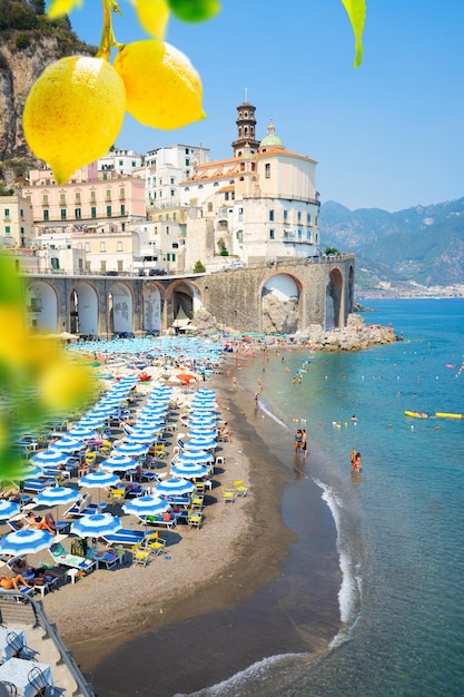 Wybrzeże Amalfi Włochy