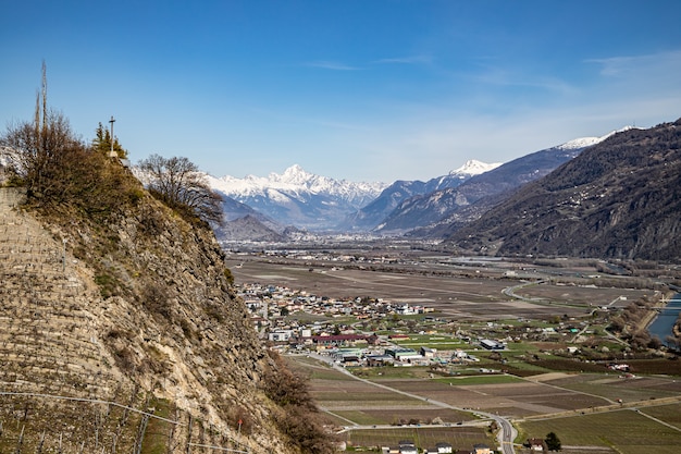 Zdjęcie wycieczka saillon switzerland bietschhorn i sion farinet