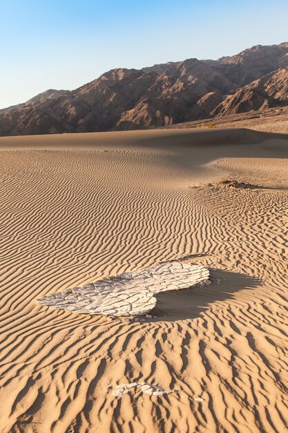 Wydmy Mesquite Flat na pustyni Death Valley Desert - Kalifornia