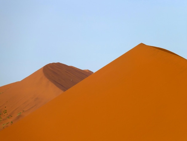 Wydmy na pustyni Namib Sossusvlei Namibia