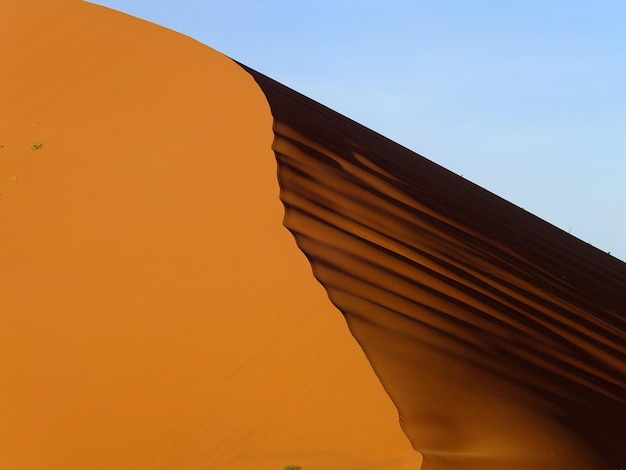 Wydmy na pustyni Namib Sossusvlei Namibia