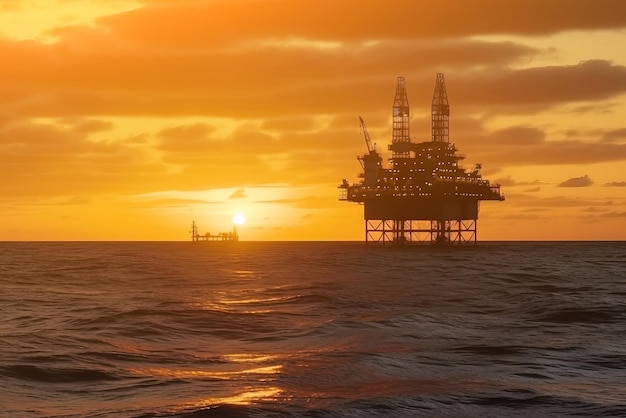 Wydobycie ropy naftowej w oceanie