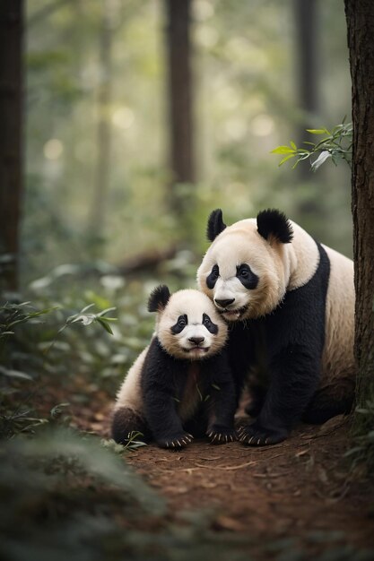 Zdjęcie wygenerowana przez panda ai