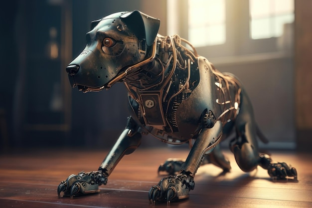 Wygenerowano sztuczną inteligencję psa-robota