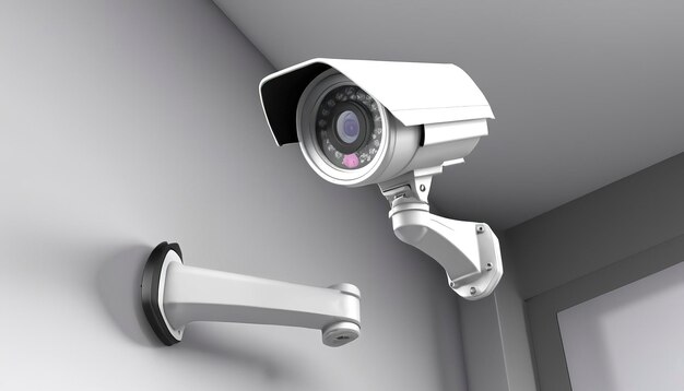 Wygląd systemu kamer CCTV w 3D