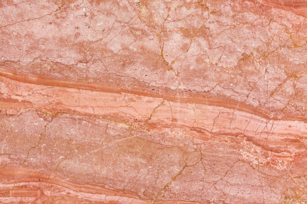 Wyraźna tekstura czerwonego marmuru w naturalnym kolorze