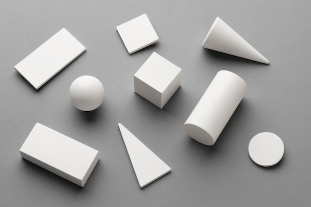 Wysoki kąt kształtów geometrycznych