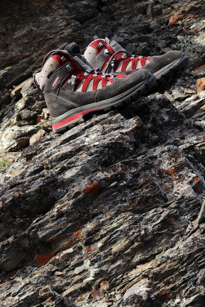 Zdjęcie wysokiej jakości damskie buty górskie wspinaczka skałkowa