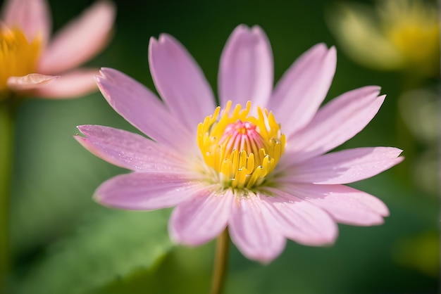 Wysokiej jakości fotografia szczegółowego bokeh kwiatów