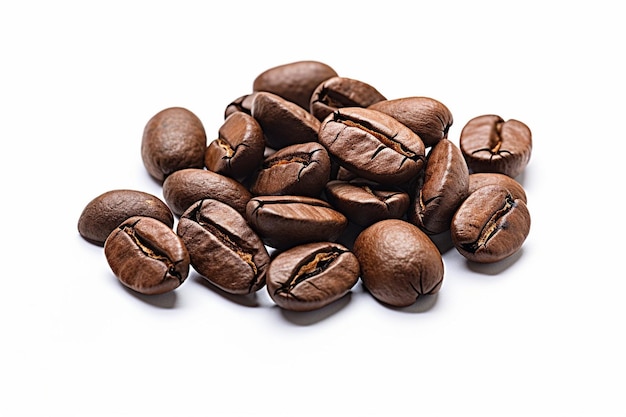 Wysokiej jakości świeżo palone ziarna kawy arabica